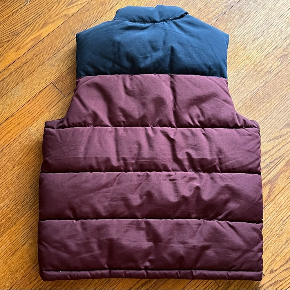 Old Navy Color Block Puffer Vest - Medium - Picture 3 of 4